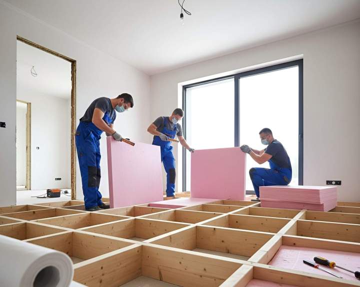 Traitement des sols pour stopper les remontées froides